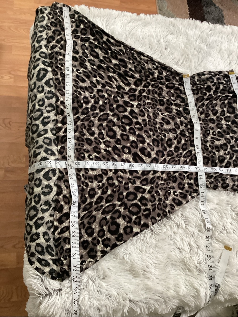Metaphor Leopard Print Hi Lo Dress Size XL Sleeveless Animal Print - Picture 13 of 16